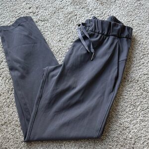 Lululemon Grey ON THE FLY 7/8 PANT  LW5ALWS sz4